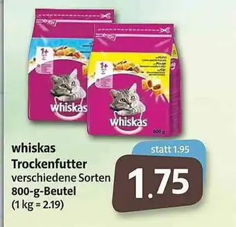 Markant Markt Whiskas Trockenfutter Angebot