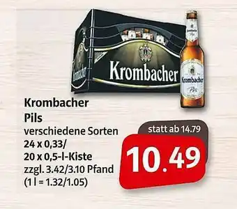 Markant Markt Krombacher Pils Angebot