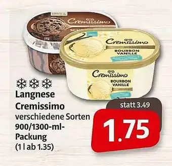 Markant Markt Langnese Cremissimo Angebot