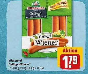 REWE Kaufpark Wiesenhof geflügel-wiener Angebot