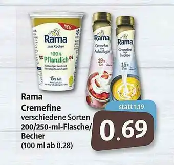 Markant Markt Rama Cremefine Angebot