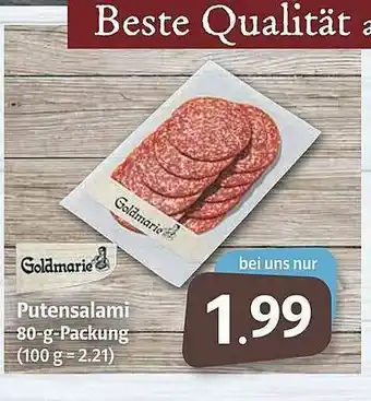 Markant Markt Putensalami Angebot