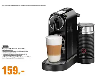 Saturn Delonghi nespresso en 267.bae citiz&milk kapselmaschine Angebot