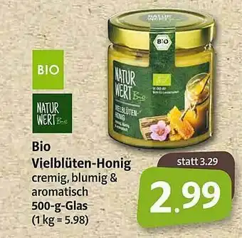 Markant Markt Bio Vielblüten-honig Natur Wert Bio Angebot