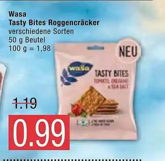 Marktkauf Wasa Tasty Bites Roggencräcker Angebot