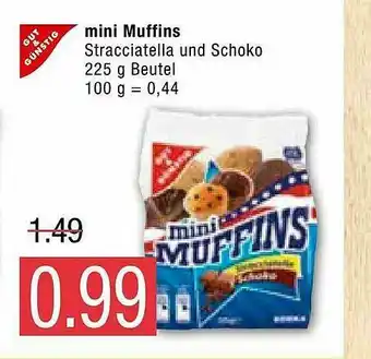 Marktkauf Gut & Günstig Mini Muffins Angebot