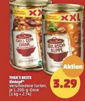 PENNY Thea's beste eintopf Angebot
