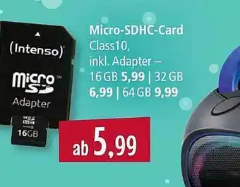 Pfennigpfeiffer (intenso) micro-sdhc-card Angebot