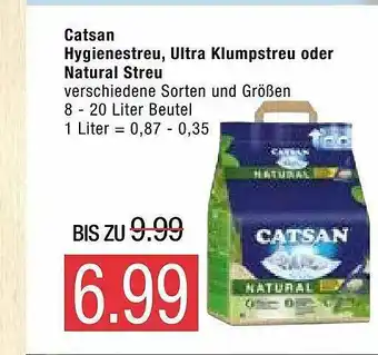 Marktkauf Catsan Hygienestreu, Ultra Klumpstreu Oder Natural Streu Angebot