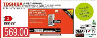 Marktkauf Toshiba 4k-uhd-tv „65UA3A63DG” Angebot