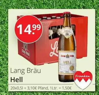 Sagasser Lang bräu hell Angebot