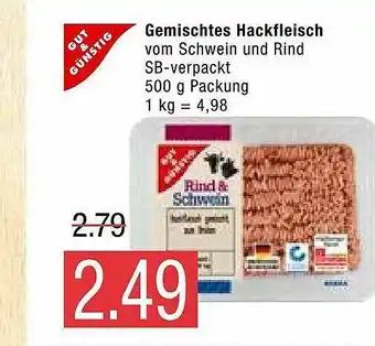 Marktkauf Gut & Günstig Gemischtes Hackfleisch Angebot