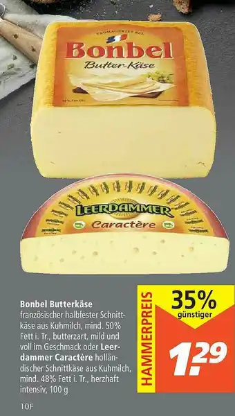 Marktkauf Bonbel Butterkäse Angebot