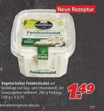 Marktkauf Vegetarischer Feinkostsalat Angebot