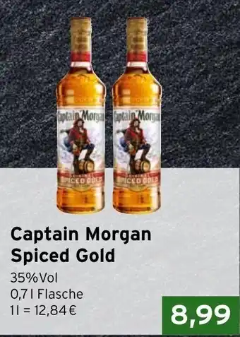 CAP Markt Captain Morgan Spiced Gold 0,7L Flasche Angebot