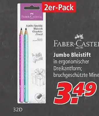 Marktkauf Faber-castel Jumbo Bleistift Angebot