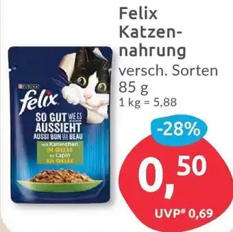 Budni Felix Katzennahrung 85 g Angebot