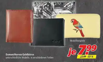 Marktkauf Damen Herren Geldbörse Angebot