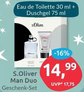 Budni S.Oliver Man Duo Geschenk Set Angebot