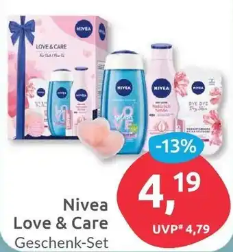 Budni Nivea Love & Care Geschenk Set Angebot