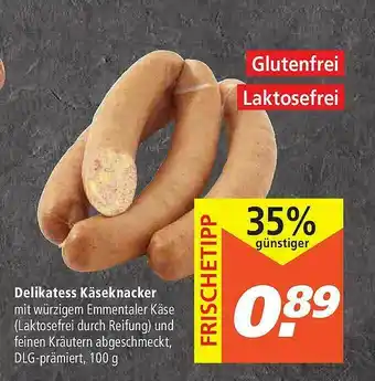 Marktkauf Delikatess Käseknacker Angebot