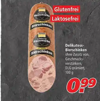 Marktkauf Delikatess-bierschinken Angebot