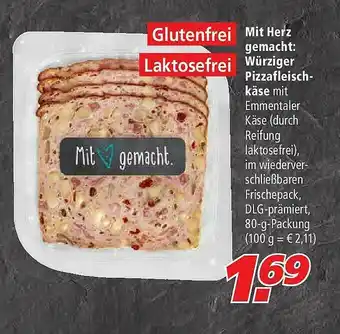 Marktkauf Mit Hertz Gemacht : Würziger Pizzafleisch-käse Angebot