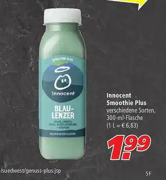 Marktkauf Innocent Smoothie Plus Angebot