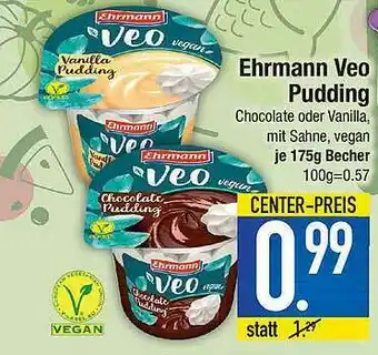 Marktkauf Ehrmann Veo Pudding Angebot