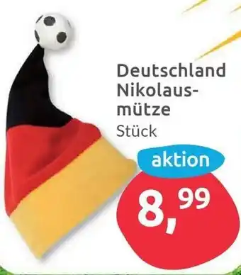 Budni Deutschland Nikolausmütze Angebot