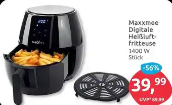 Budni Maxxmee Digitale Heißluftfritteuse 1400 W Angebot