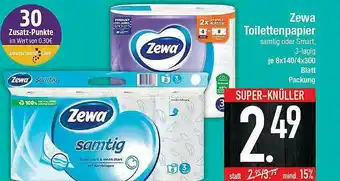 Marktkauf Zewa Toilettenpapier Angebot