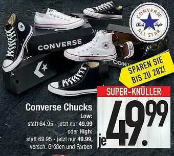 Marktkauf Converse Chucks Angebot