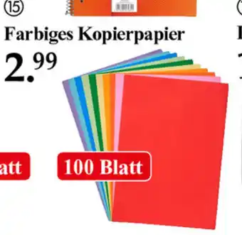 Woolworth Farbiges Kopierpapier Angebot