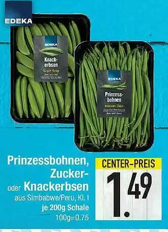 Marktkauf Prinzessbohnen Zucker- Oder Knackerbsen Angebot