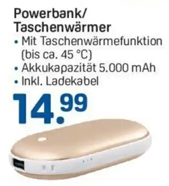 Rossmann Powerbank/Taschenwärmer Angebot