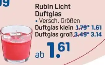 Rossmann Rubin Licht Duftglas Angebot