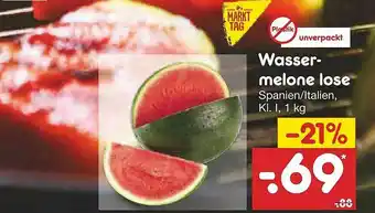 Netto Marken-Discount Wassermelone Lose Angebot