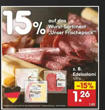 Netto Marken-Discount Z.b Edelsalami Angebot