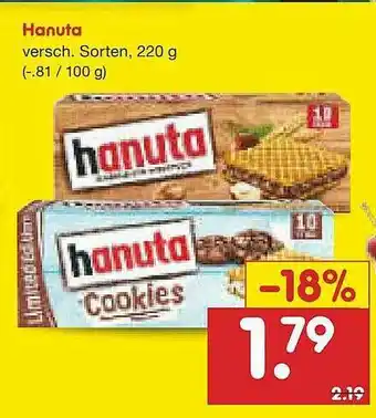 Netto Marken-Discount Hanuta Angebot