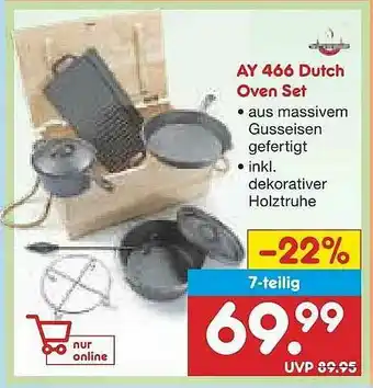 Netto Marken-Discount Ay 466 Dutch Oven Set Angebot