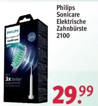 Rossmann Philips Sonicare Elektrische Zahnbürste 2100 Angebot