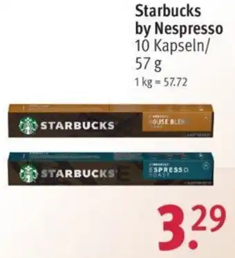 Rossmann Starbucks by Nespresso 10 Kapseln/57 g Angebot