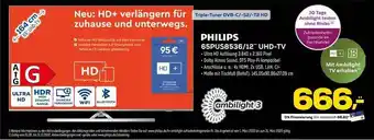 Euronics XXL Philips 65pus8536-12 uhd-tv Angebot