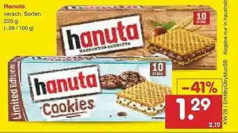 Netto Marken-Discount Hanuta Angebot