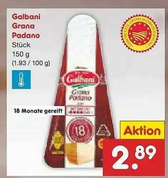 Netto Marken-Discount Galbani Grana Padano Angebot