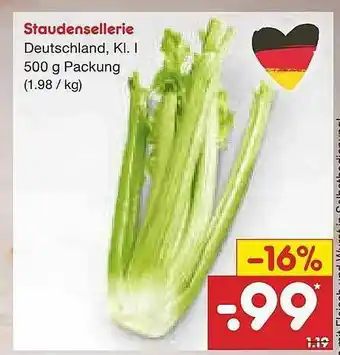 Netto Marken-Discount Staudensellerie Angebot