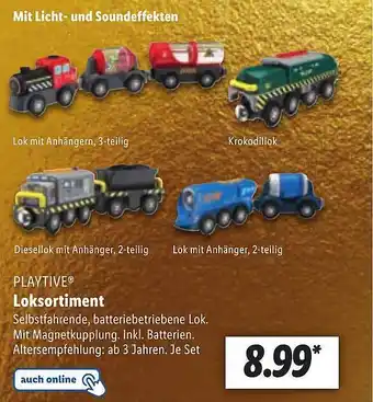 Lidl Playtive loksortiment Angebot