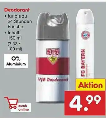 Netto Marken-Discount Deodorant Angebot