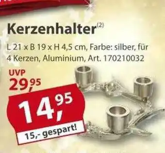 Sonderpreis Baumarkt Kerzenhalter Angebot